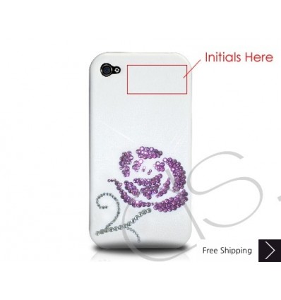 Rosaceae Crystallized Swarovski iPhone Case Valentine's Special - Purple (Love at First Sight)