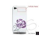 Rosaceae Swarovski Crystal Bling iPhone Cases Valentine's Special - Purple (Love at First Sight)