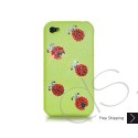 Mini Coccinella Swarovski Crystal Bling iPhone Cases 
