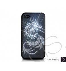 Silver Dragon Crystallized Swarovski iPhone Case