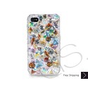 Casta Swarovski Crystal Bling iPhone Cases - Silver 