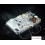 Rock Skull 3D Swarovski Crystal Phone Case - White 