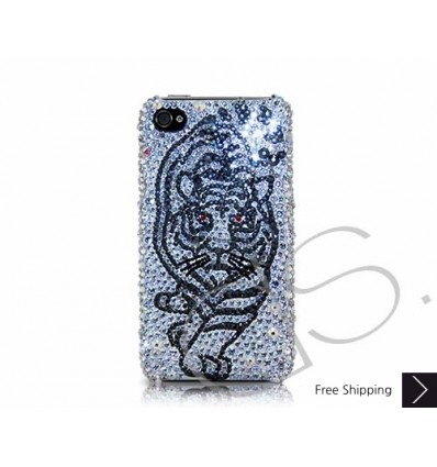 Tiger Force Swarovski Crystal Phone Case 