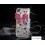 Brisk Bow 3D Swarovski Crystal Phone Case - Pink 