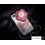 Floral Scattered 3D Swarovski Crystal Phone Case - Pink 