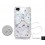 Meso-Ribbon 3D Swarovski Crystal Phone Case - White 