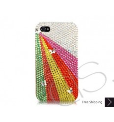 Rainbow Ray Swarovski Crystal Phone Case 