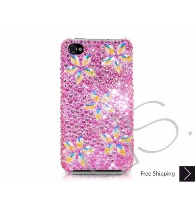 Sparkling Flower Swarovski Crystal Phone Case 