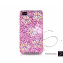 Sparkling Flower Swarovski Crystal Bling iPhone Cases 