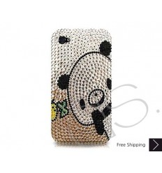 Panda Swarovski Crystal Phone Case 