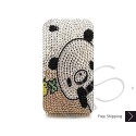 Panda Swarovski Crystal Bling iPhone Cases 