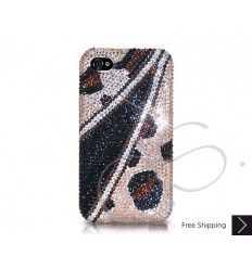 Zipper Swarovski Crystal Phone Case  