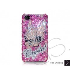 Spitz Personalized Swarovski Crystal Phone Case 