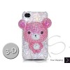 Review for Bear 3D Swarovski Crystal Bling iPhone Cases - Pink