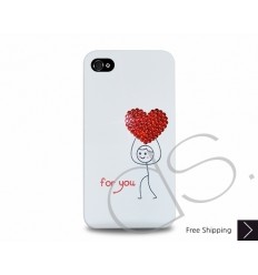 Love Bling Swarovski Crystal iPhone case - For Her