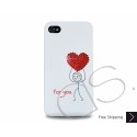 Love Swarovski Crystal Bling iPhone Cases - For Her