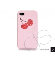 Sweet Cherry Bling Swarovski Crystal Phone Case - Harmonized