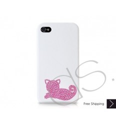 Cute Catty Bling Swarovski Crystal Phone Cases