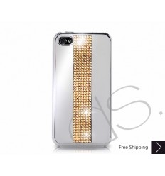 Dignity Bling  Crystal iphone 5/5S Electroplate Case - Gold Silver