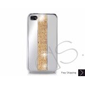 Dignity Bling  Crystal iphone 5/5S Electroplate Case - Gold Silver