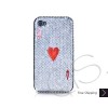 Review for Poker Heart Ace Swarovski Crystal Bling iPhone Cases 