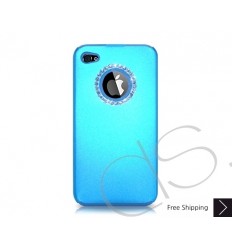 Pure Elegant Bling Swarovski Crystal iPhone case - Blue