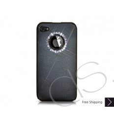 Pure Elegant Bling Swarovski Crystal iPhone case - Black