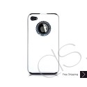 Pure Elegant Swarovski Crystal Bling iPhone Cases - Silver