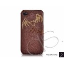 Halloween Swarovski Crystal Bling iPhone Cases - Bat