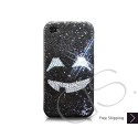 Halloween Swarovski Crystal Bling iPhone Cases - Black