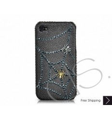 Halloween Bling Swarovski Crystal Phone Case - Spider