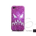 Halloween Swarovski Crystal Bling iPhone Cases - Purple