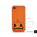 Halloween Swarovski Crystal Bling iPhone Cases - Pumpkin