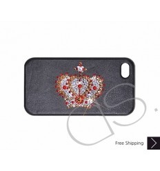 King Bling Swarovski Crystal Phone Case - Black