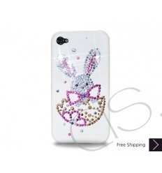 Easter Bunny Egg Swarovski Crystal Bling iPhone Cases 