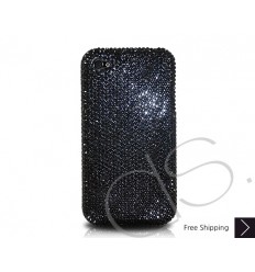 Classic Bling Swarovski Crystal Phone Case - Black