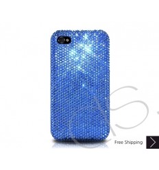 Classic Bling Swarovski Crystal Phone Case - Blue