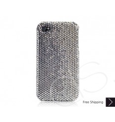 Classic Bling Swarovski Crystal Phone Case - Black Diamond