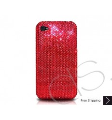 Classic Bling Swarovski Crystal Phone Case - Red