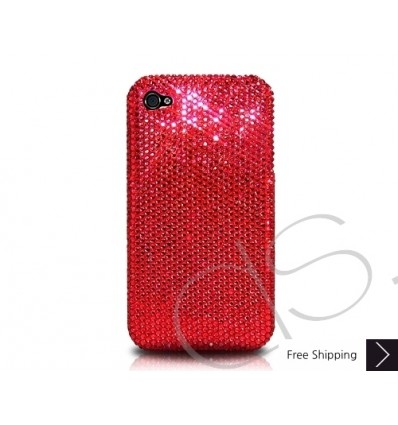 Classic Bling Swarovski Crystal Phone Case - Red