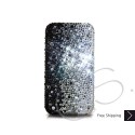 Graphite Swarovski Crystal Bling iPhone Cases 