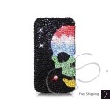 Skull Sky Swarovski Crystal Bling iPhone Cases 