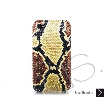 Split Bling Swarovski Crystal Phone Cases - Gold