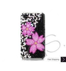Twin Floral Bling Swarovski Crystal Phone Cases