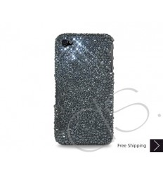 Anomaly Bling Swarovski Crystal Phone Case - Black