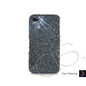 Anomaly Swarovski Crystal Bling iPhone Cases - Black