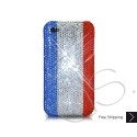 National Series Swarovski Crystal Bling iPhone Cases - France