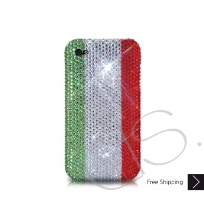 National Series Bling Swarovski Crystal Phone Case - Italy