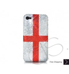 National Series Bling Swarovski Crystal Phone Case - England