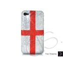 National Series Swarovski Crystal Bling iPhone Cases - England
